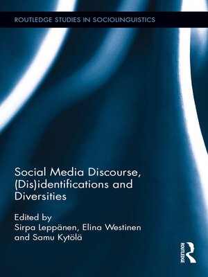 cover image of Social Media Discourse, (Dis)identifications and Diversities